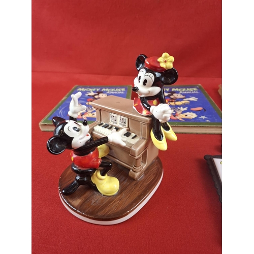 343 - Collection of Mickey Mouse official Disney items