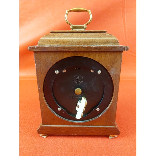 353 - Mappin & Webb wood cased mantle clock