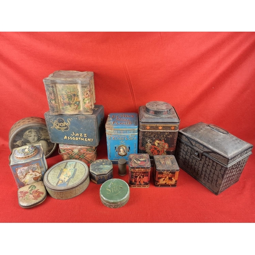 363 - Mixed collection of advertising tins