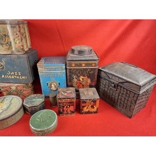 363 - Mixed collection of advertising tins