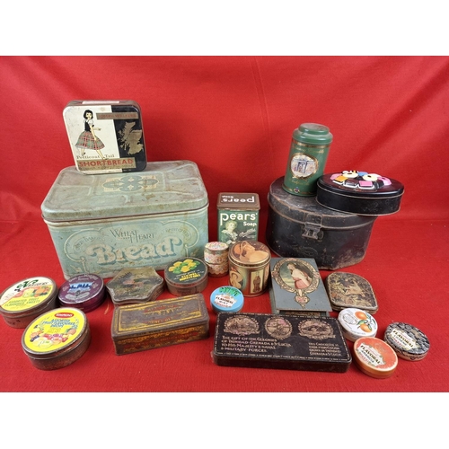 364 - Mixed collection of advertising tins