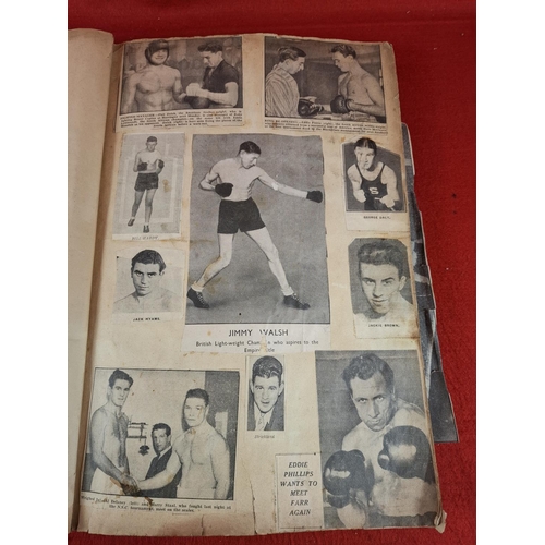 366 - Interesting scrap book with some nice historical moments