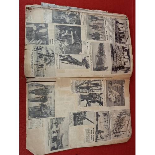 366 - Interesting scrap book with some nice historical moments