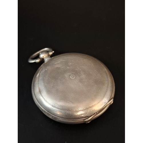 70 - Silver hallmarked pocket watch by J.Dent London untested