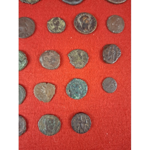 75 - Collection of ancient coins  possibly Roman.