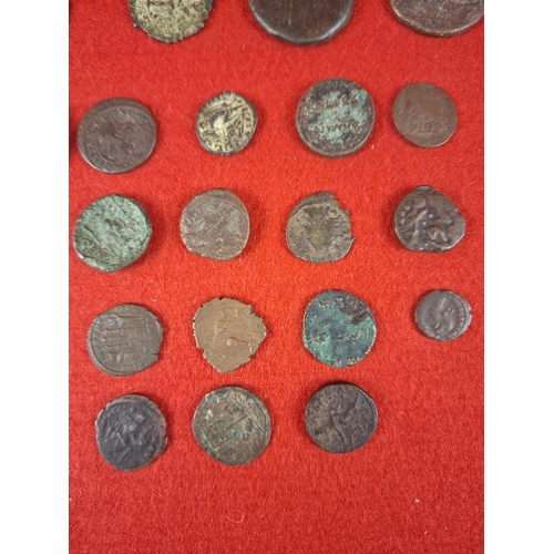 75 - Collection of ancient coins  possibly Roman.