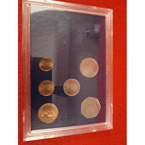 98 - 1976 Isle of Man decimal coin set