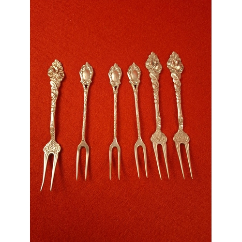 141 - Silver hallmarked 800 forks weight 47 grams