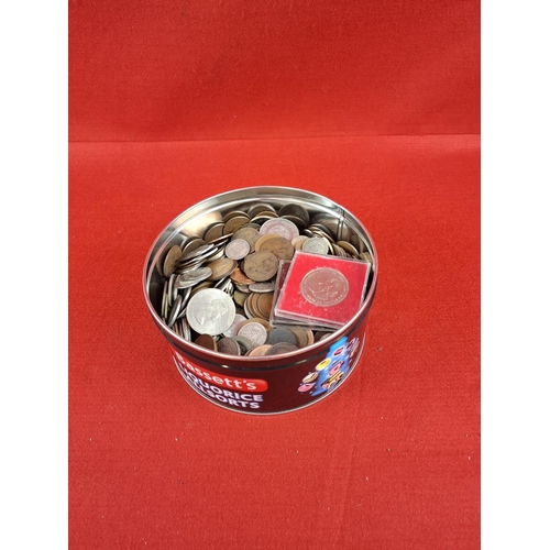 200 - Tin of mixed coins