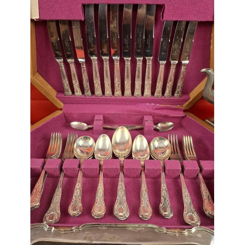 226 - Collection of silver plate, copper & pewter items