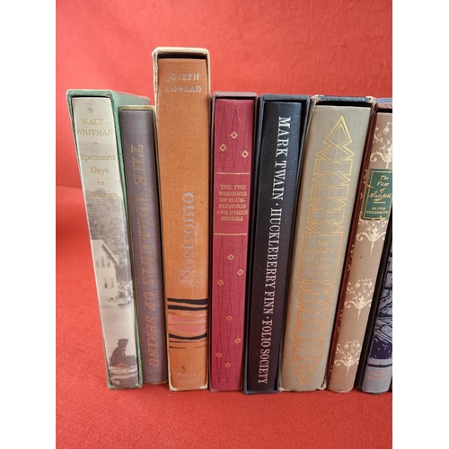 298 - Folio Society books various titles 11 volumes.