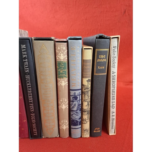 298 - Folio Society books various titles 11 volumes.