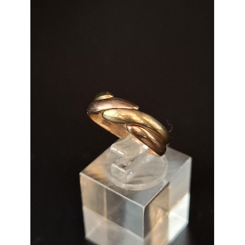 31 - 9ct gold ring 3.6 grams size N