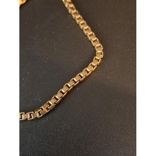 53 - 9ct gold bracelet 7.5 grams