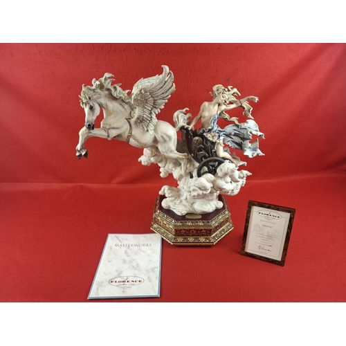 This stunning sculpture of Aurora the Goddess of the dawn in her ...
