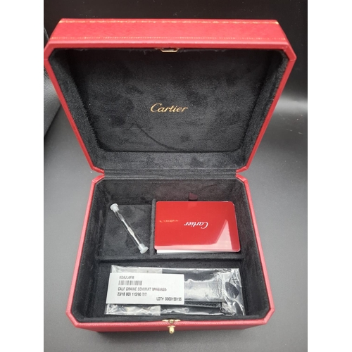 106 - Cartier Tank Must XL watch with original box and paperwork, serial number 775148AX. Only been worn o... 