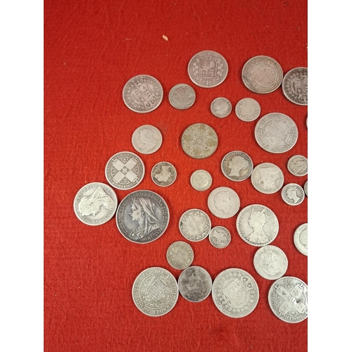109 - Collection of silver coins various conditions weight 321 grams