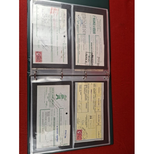 116 - Collection of international bank cheques and orders