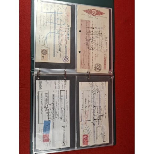 116 - Collection of international bank cheques and orders