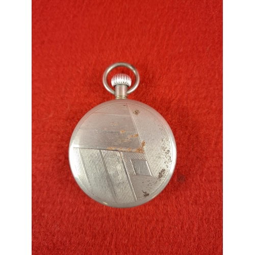 147 - Vintage railway Timekeeper pocket watch, not working.