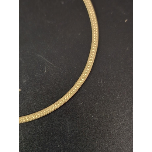 65 - 14ct gold bracelet length 20cm 2.2 grams