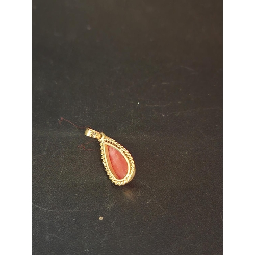 80 - 18ct gold pendant 1.5 grams