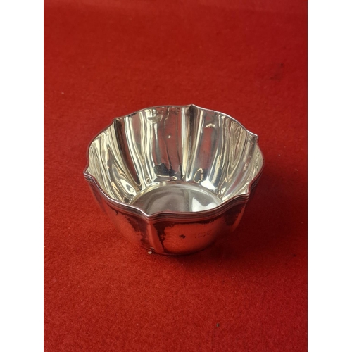 91 - Silver hallmarked bowl 77 grams
