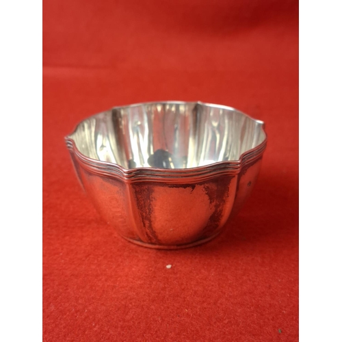 91 - Silver hallmarked bowl 77 grams