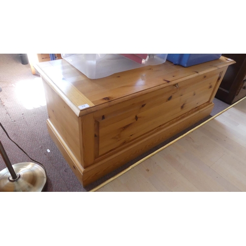 378 - Pine Blanket Box