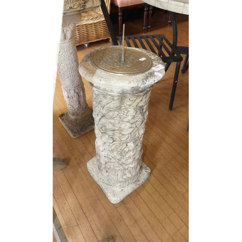 1256 - Reconstituted Stone Sundial