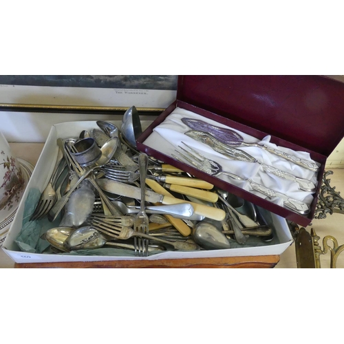 569 - Two Boxes - EP Flatware, Cutlery.