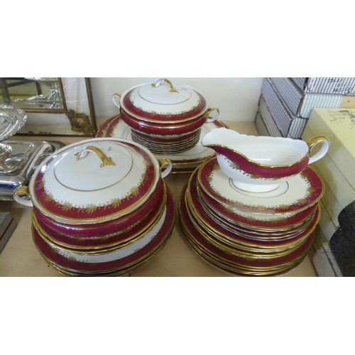 579 - Aynsley Pattern 8013 Part Dinner Set.