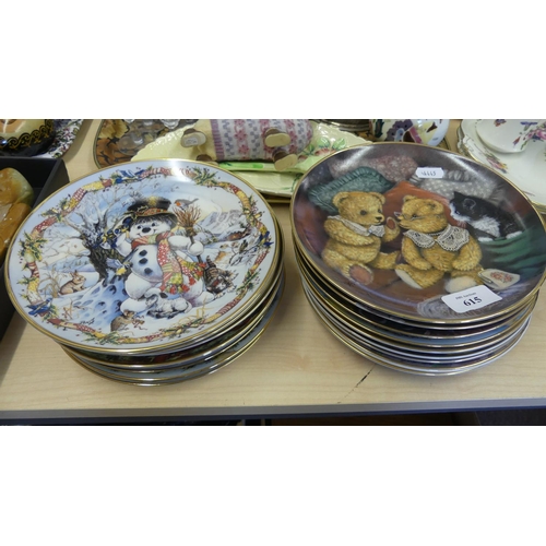 615 - Large Collection of Collectors Plates.