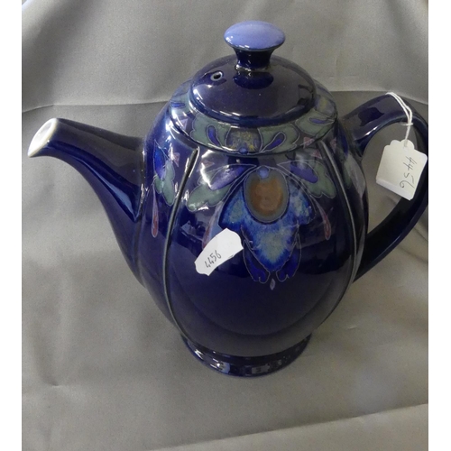 621 - Denby Baroque Pattern Teapot.