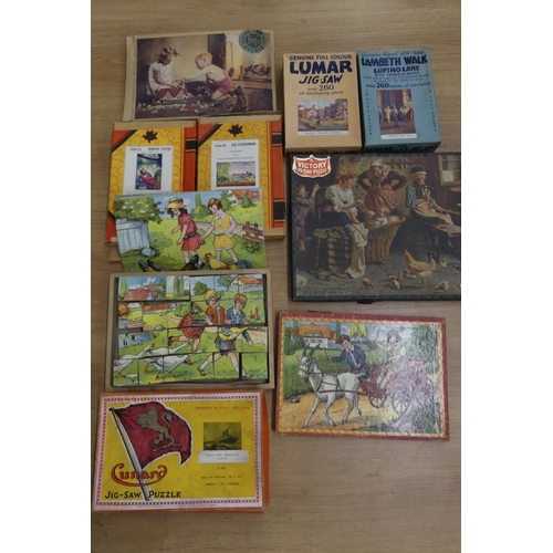 624 - Collection of Vintage Jigsaws.