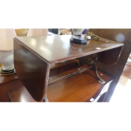 144 - Mahogany Sofa Table