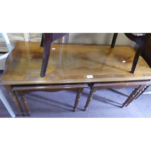 152 - Mahogany Coffee Table & Pair Occasional Tables