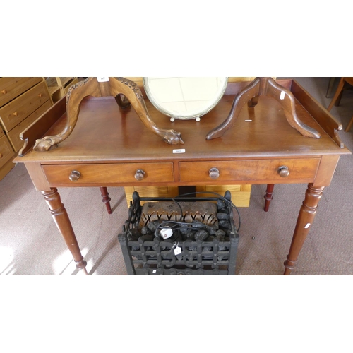 165 - Mahogany Side Table with Drawers