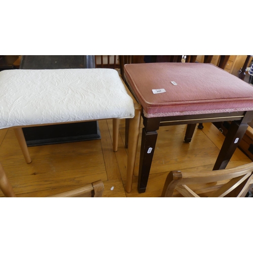169 - 2 Dressing Stools