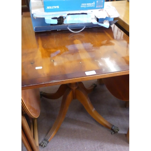 170 - Yew Drop Leaf Dining Table