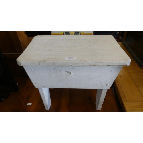 171 - Painted Pine Stool