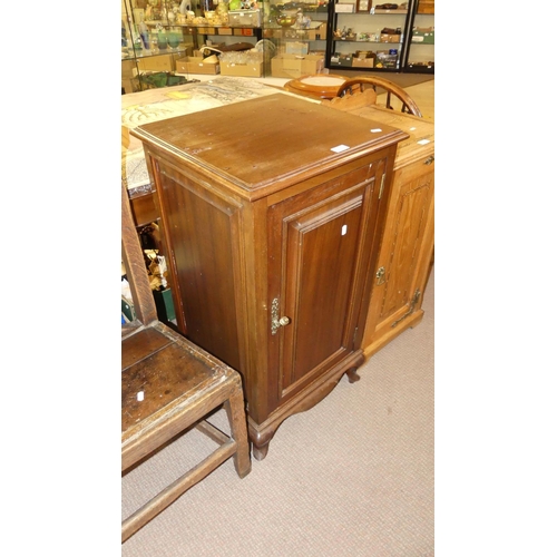 1222 - Edwardian Mahogany Music Cabinet.