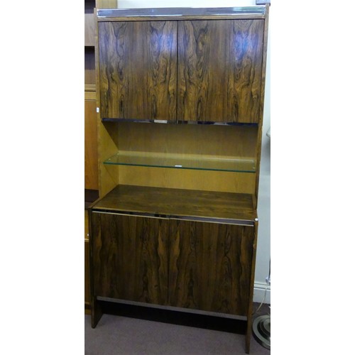 180 - 1970's Danish Rosewood Wall Unit