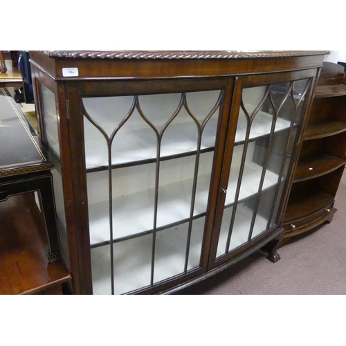 184 - Mahogany China Cabinet