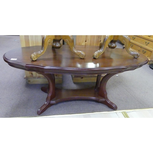 186 - Mahogany Coffee Table