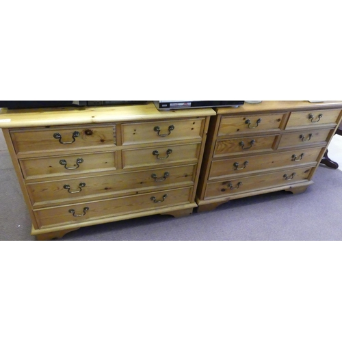 190 - Pair of Pine 4 over 2 Chests