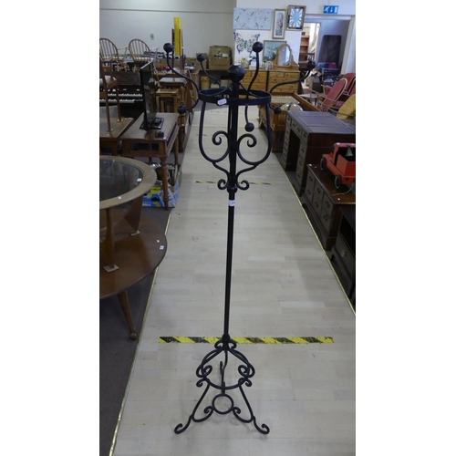 226 - Wrought Iron Coat Stand