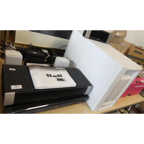 167 - Bose Home Theatre System & V-Class