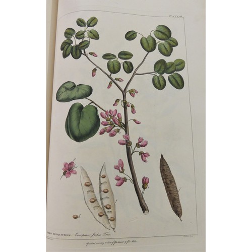 1077 - Philip Miller F.R.S Gardeners Dictionary in Two Vols 1809 - Figures of Beautiful, Useful and Uncommo... 