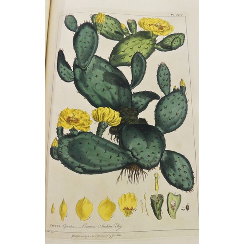 1077 - Philip Miller F.R.S Gardeners Dictionary in Two Vols 1809 - Figures of Beautiful, Useful and Uncommo... 